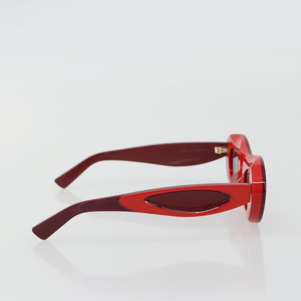 BOTTEGA VENETA Sunglasses plastic Red Auth 190515M
