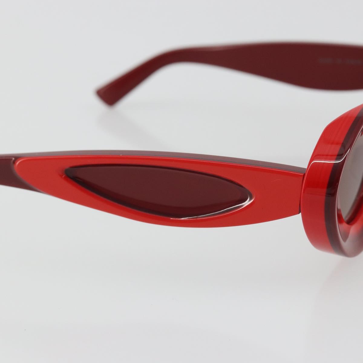 BOTTEGA VENETA Sunglasses plastic Red Auth 190515M