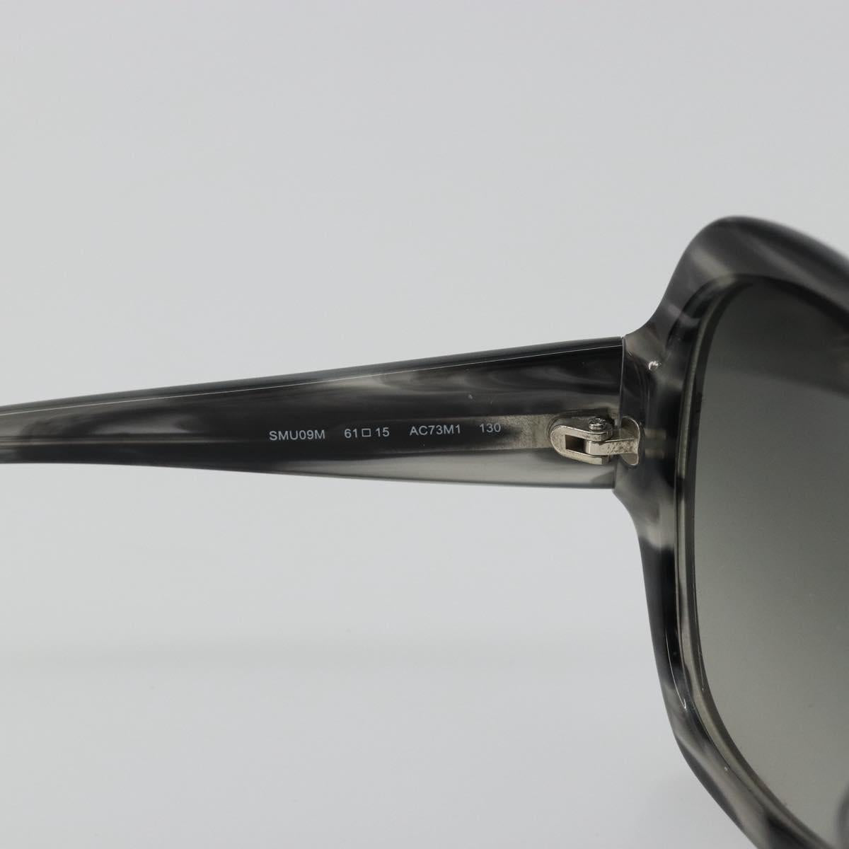 Miu Miu Sunglasses plastic Gray Auth 190516M