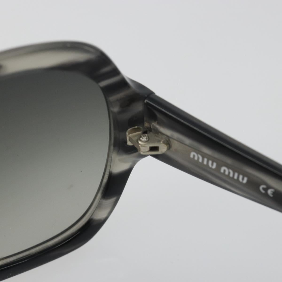 Miu Miu Sunglasses plastic Gray Auth 190516M