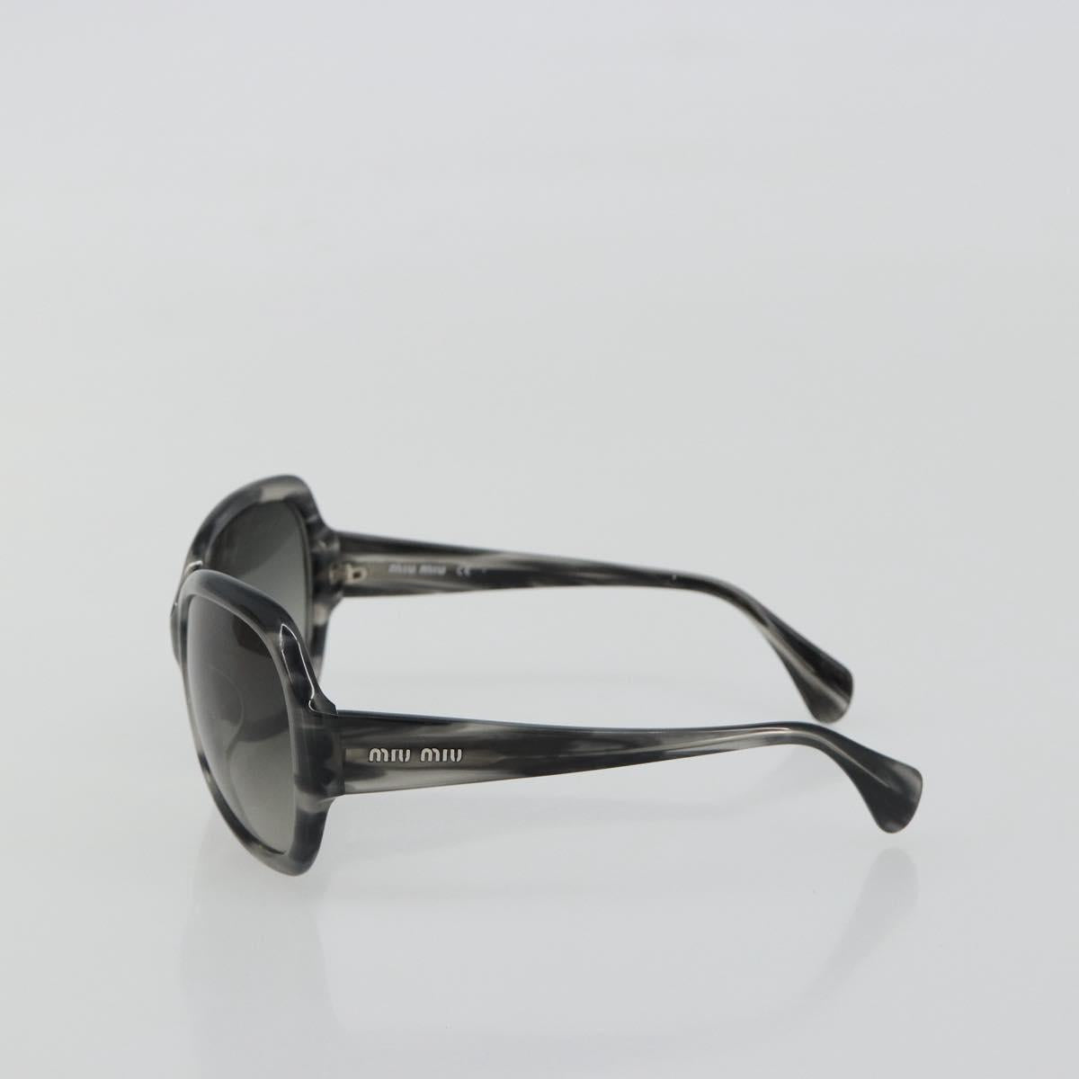 Miu Miu Sunglasses plastic Gray Auth 190516M