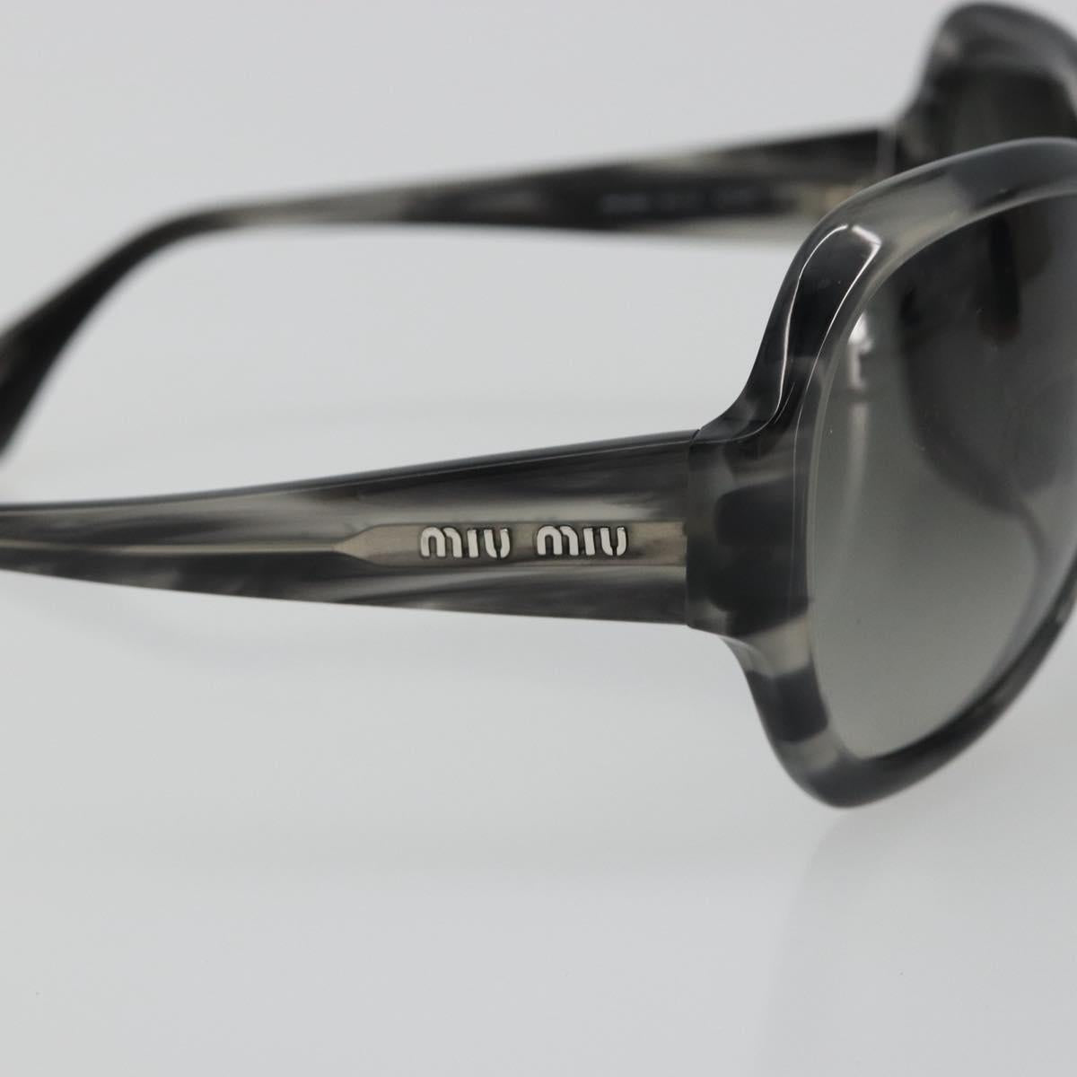 Miu Miu Sunglasses plastic Gray Auth 190516M