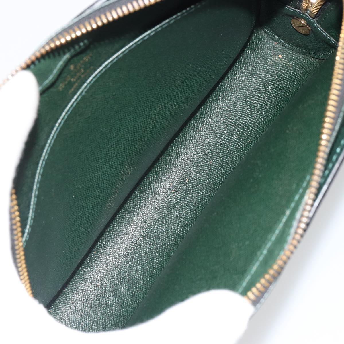 LOUIS VUITTON Taiga Baikal Clutch Bag Epicea M30184 LV Auth 190518