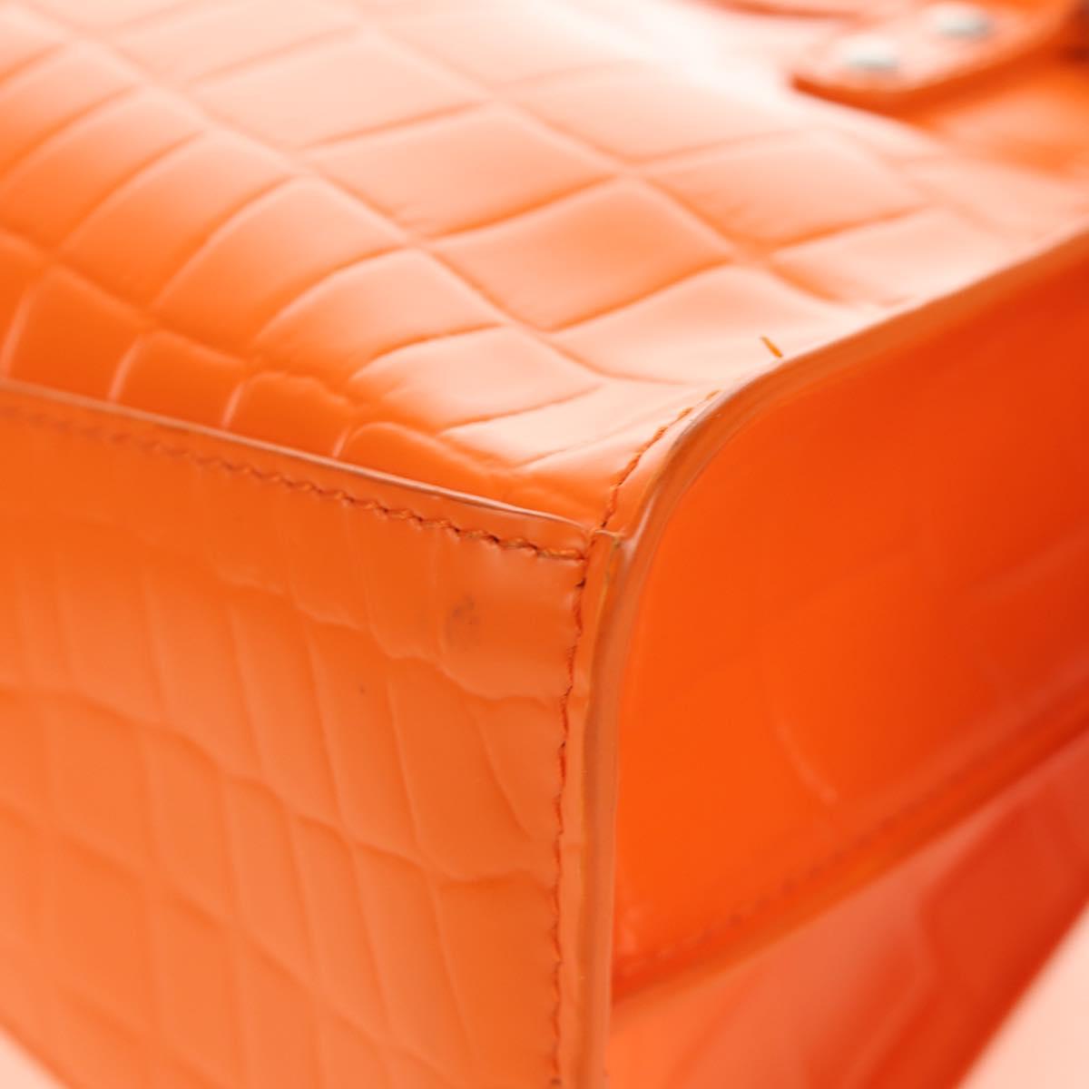BALENCIAGA Classic City Mini Hand Bag Leather 2way Orange 638524 Auth 190519SM