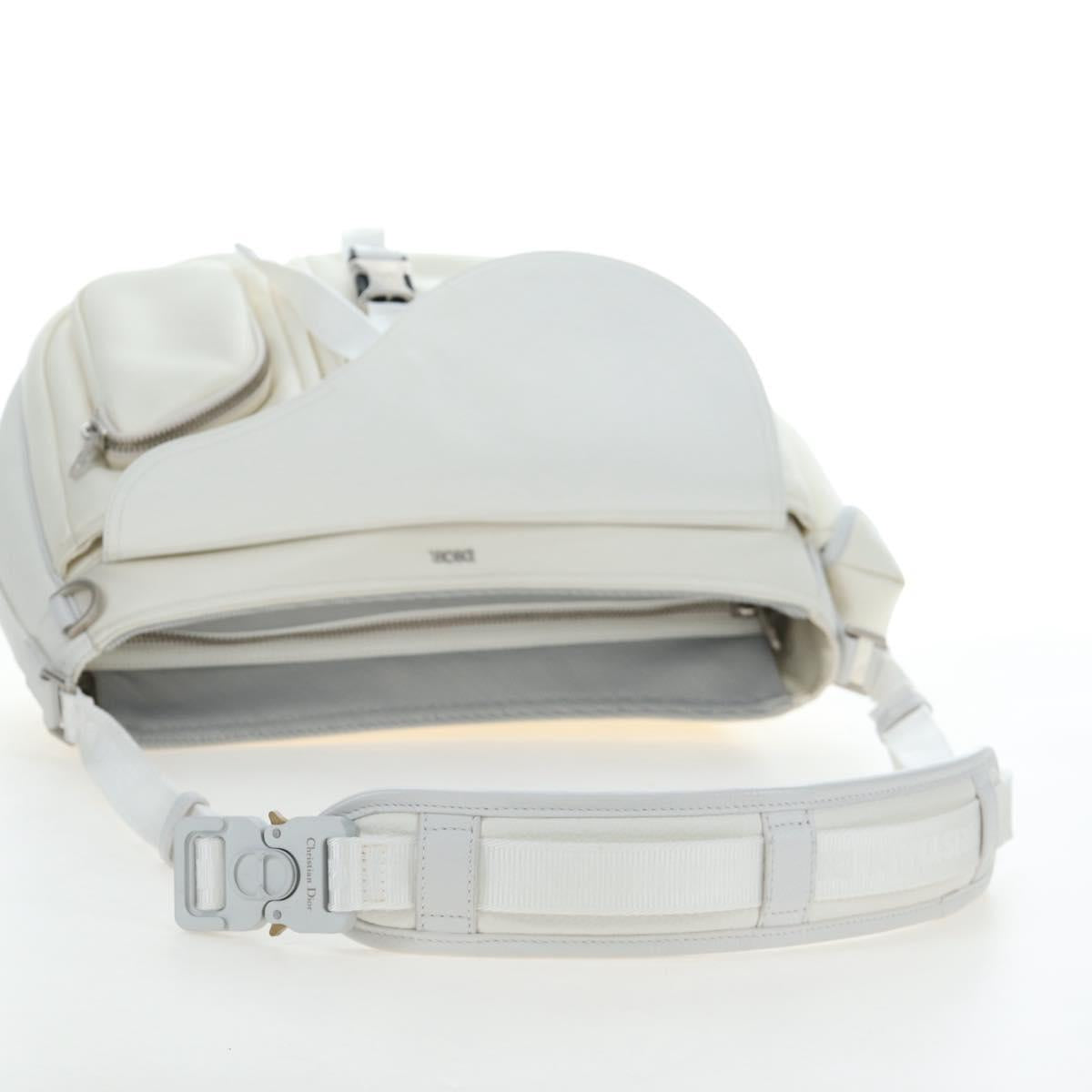 Christian Dior Saddle Messenger Bag Nylon Sacai Collaboration Auth 190527M