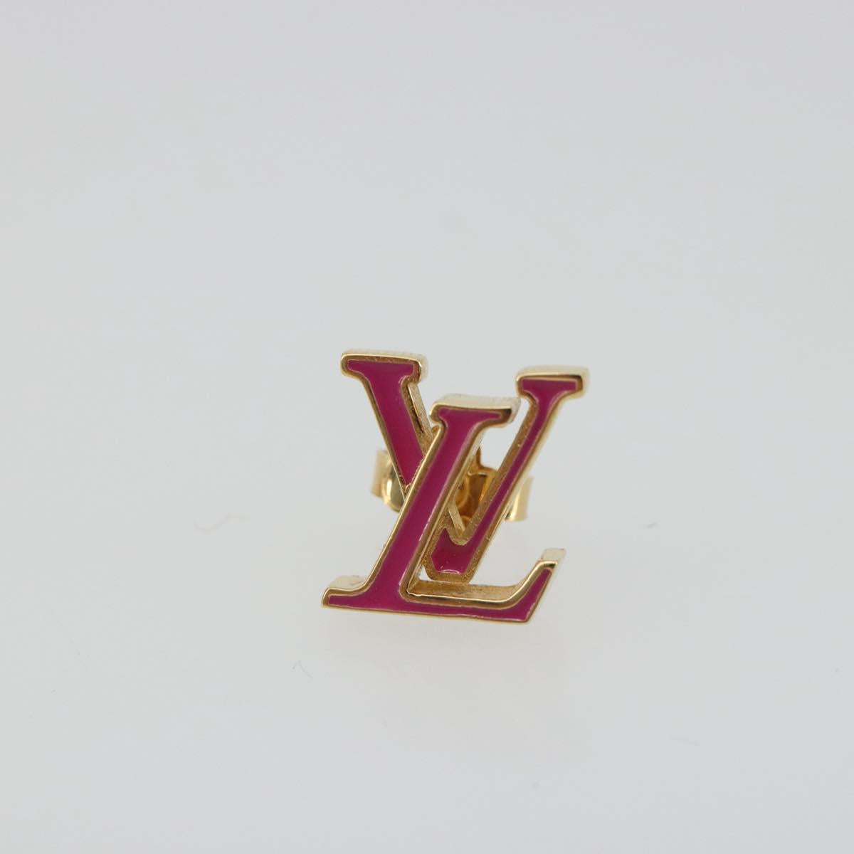 LOUIS VUITTON Pierce LV Iconic Rose valerine M01721 LV Auth 190530M