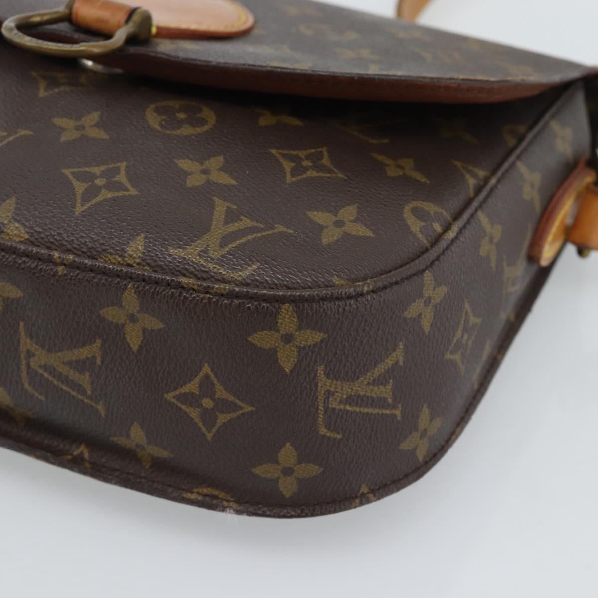 LOUIS VUITTON Monogram Saint Cloud GM Shoulder Bag M51242 LV Auth 190601