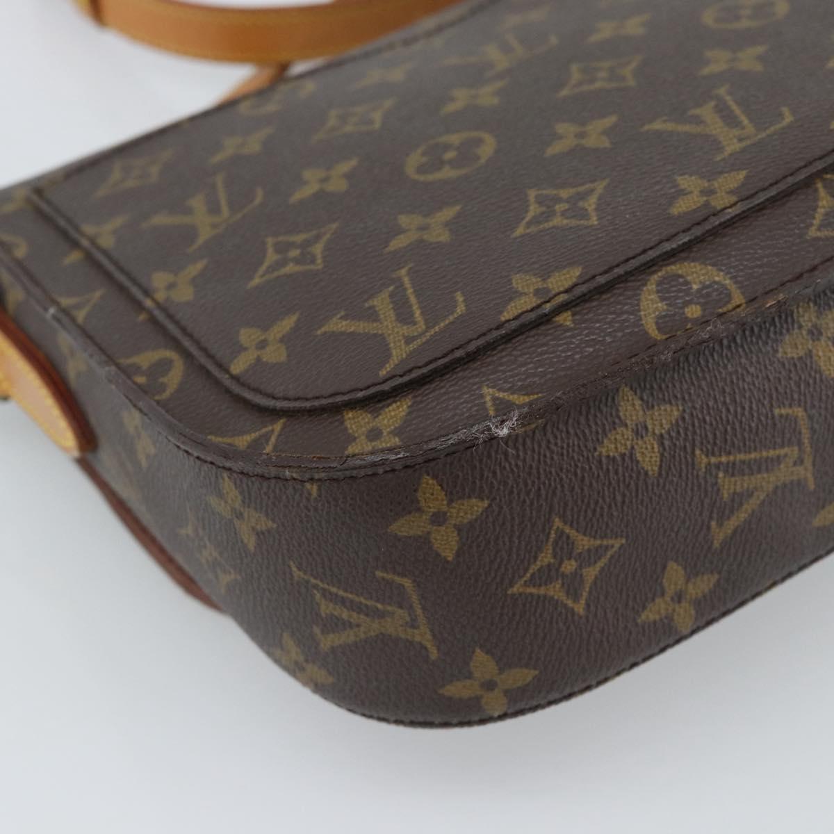 LOUIS VUITTON Monogram Saint Cloud GM Shoulder Bag M51242 LV Auth 190601