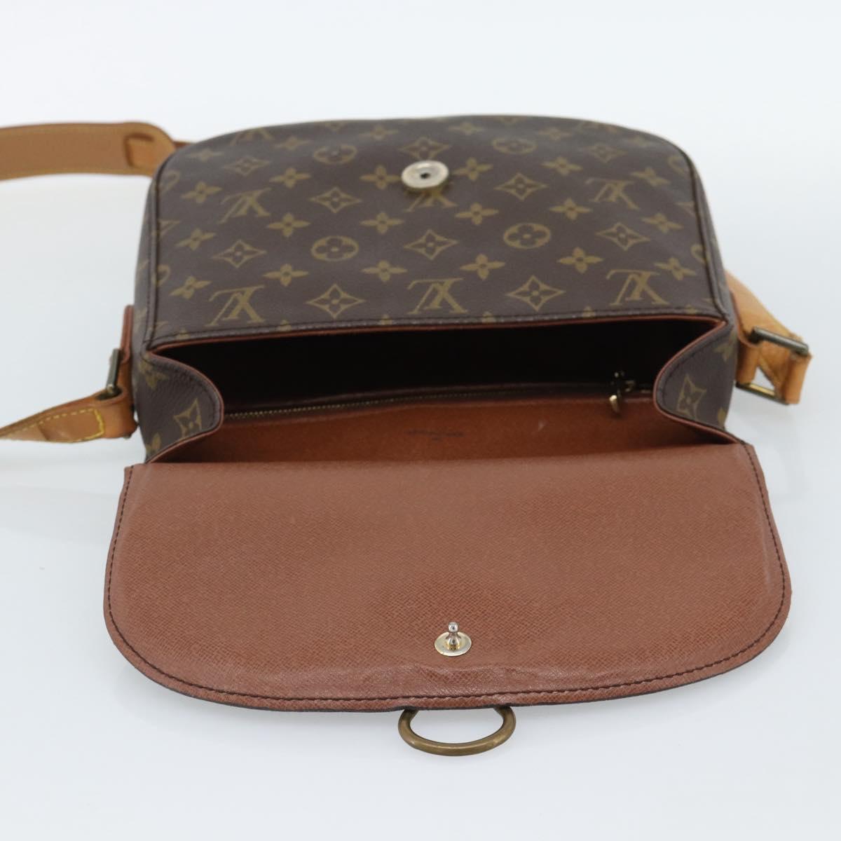 LOUIS VUITTON Monogram Saint Cloud GM Shoulder Bag M51242 LV Auth 190601