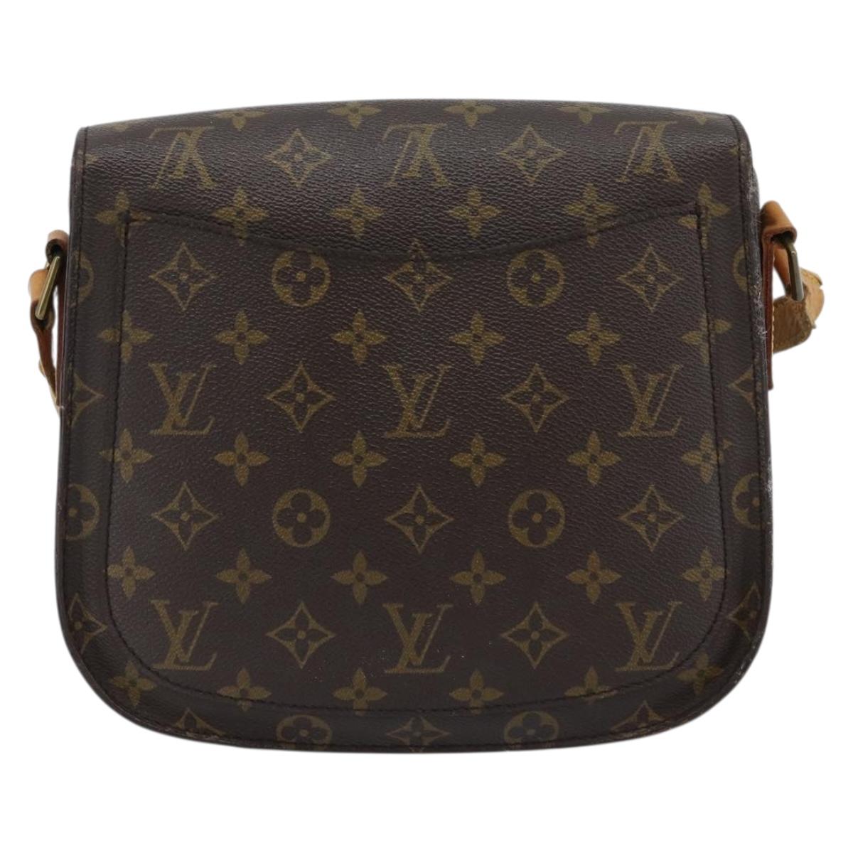 LOUIS VUITTON Monogram Saint Cloud GM Shoulder Bag M51242 LV Auth 190601
