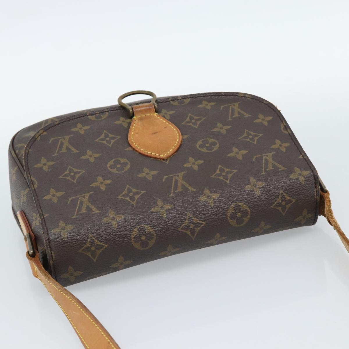 LOUIS VUITTON Monogram Saint Cloud GM Shoulder Bag M51242 LV Auth 190601