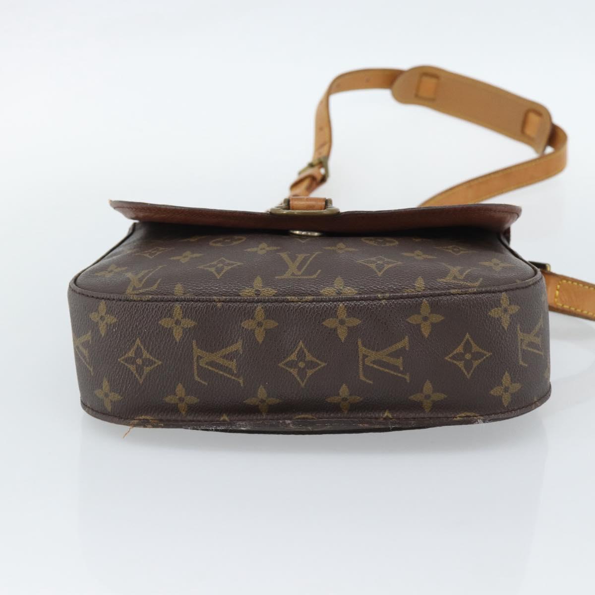 LOUIS VUITTON Monogram Saint Cloud GM Shoulder Bag M51242 LV Auth 190601