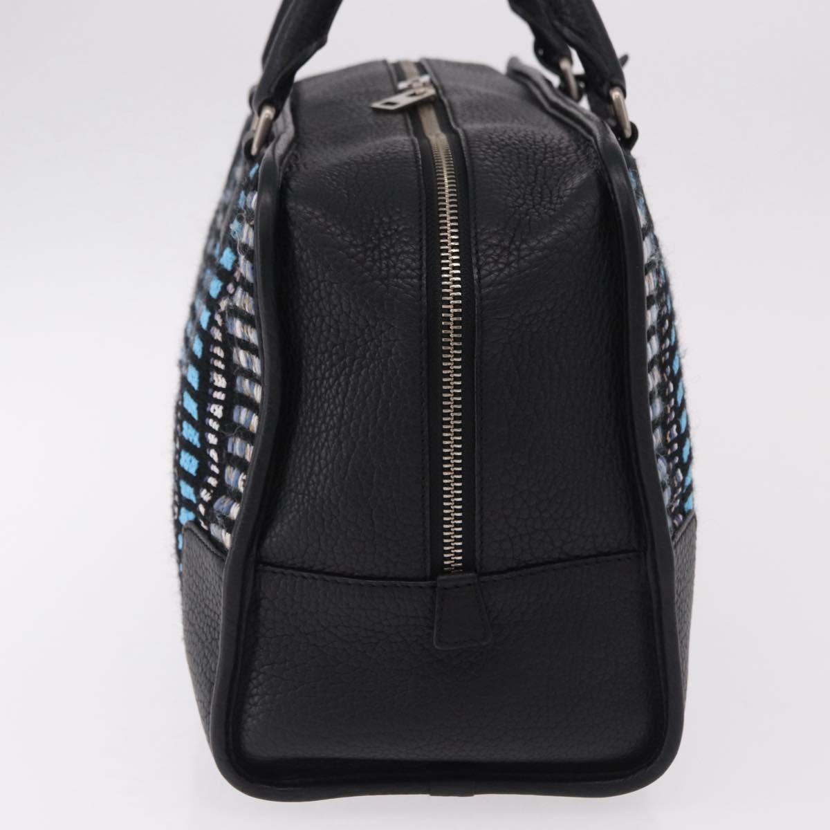LOEWE Amazona 35 Bag tweed JUNYA WATANABE Collaboration Black Auth 190602SAM