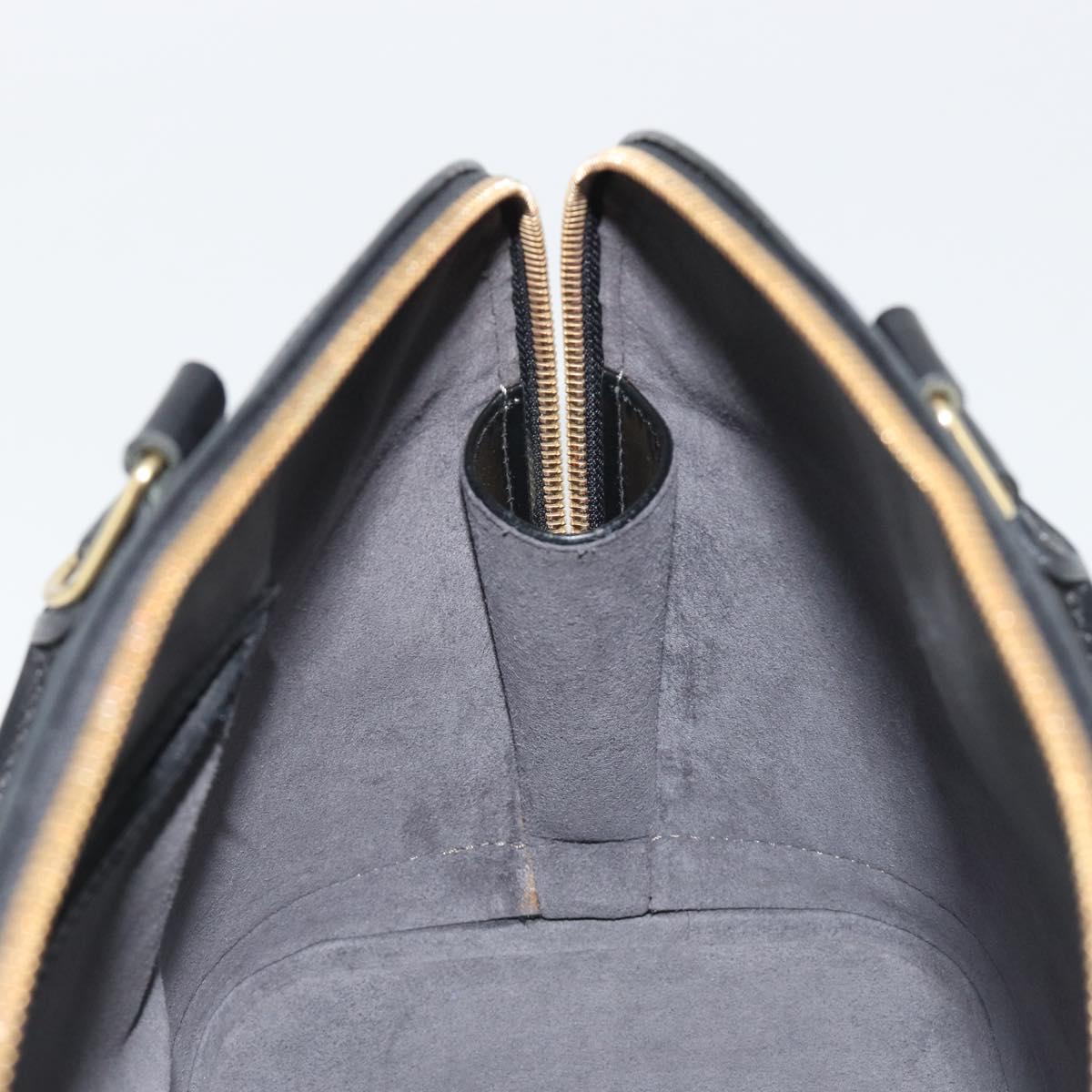 LOUIS VUITTON Epi Alma Hand Bag Noir Black M52142 LV Auth 190623A