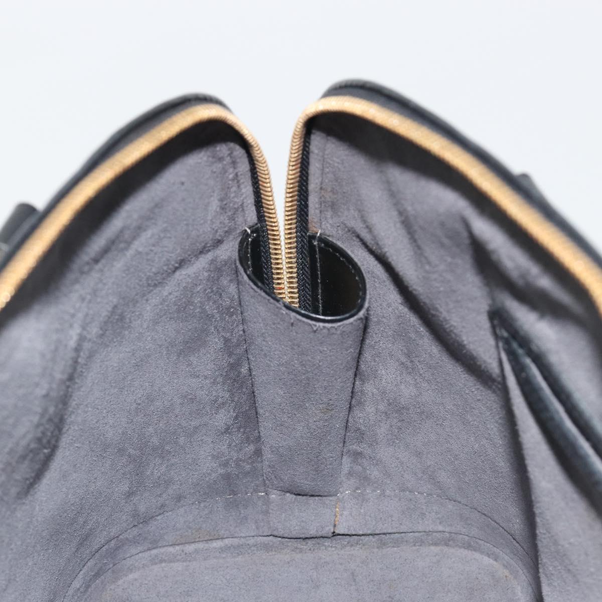 LOUIS VUITTON Epi Alma Hand Bag Noir Black M52142 LV Auth 190623A