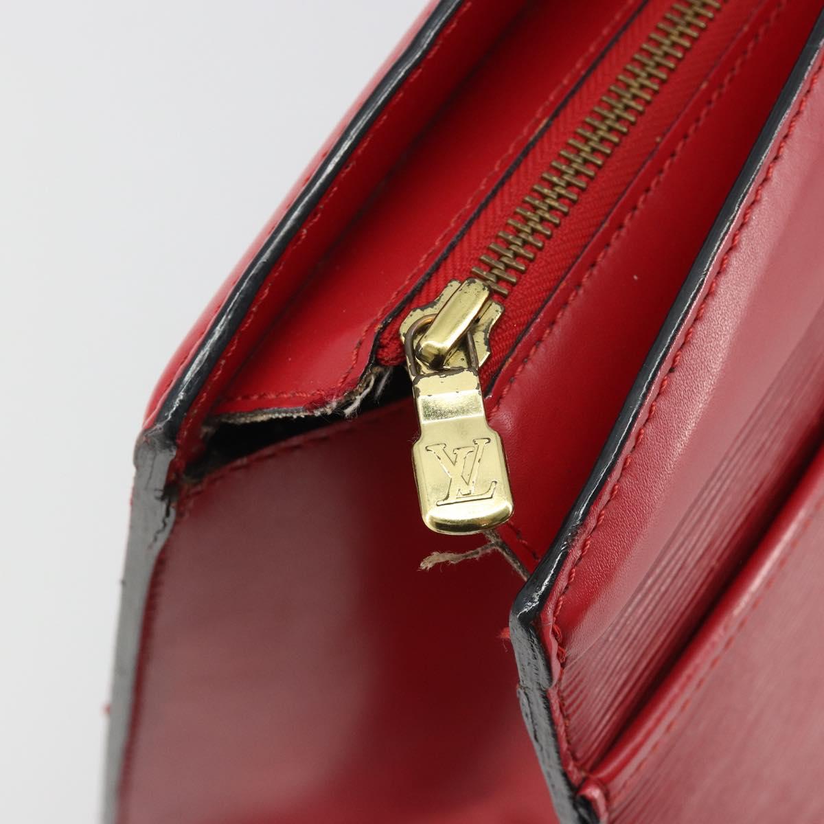 LOUIS VUITTON Epi Riviera Hand Bag Red M48187 LV Auth 190625