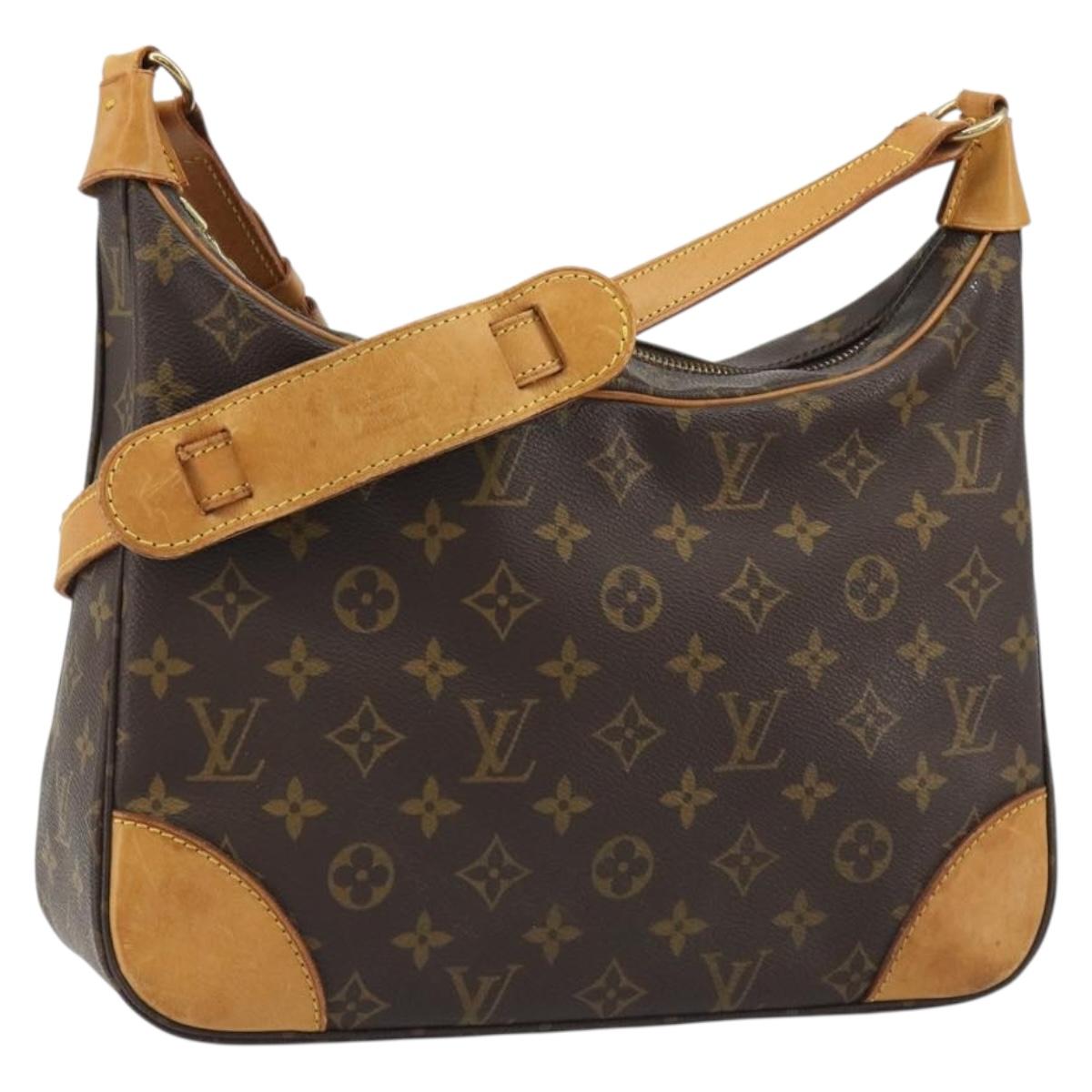 LOUIS VUITTON Monogram Boulogne 30 Shoulder Bag M51265 LV Auth 190635