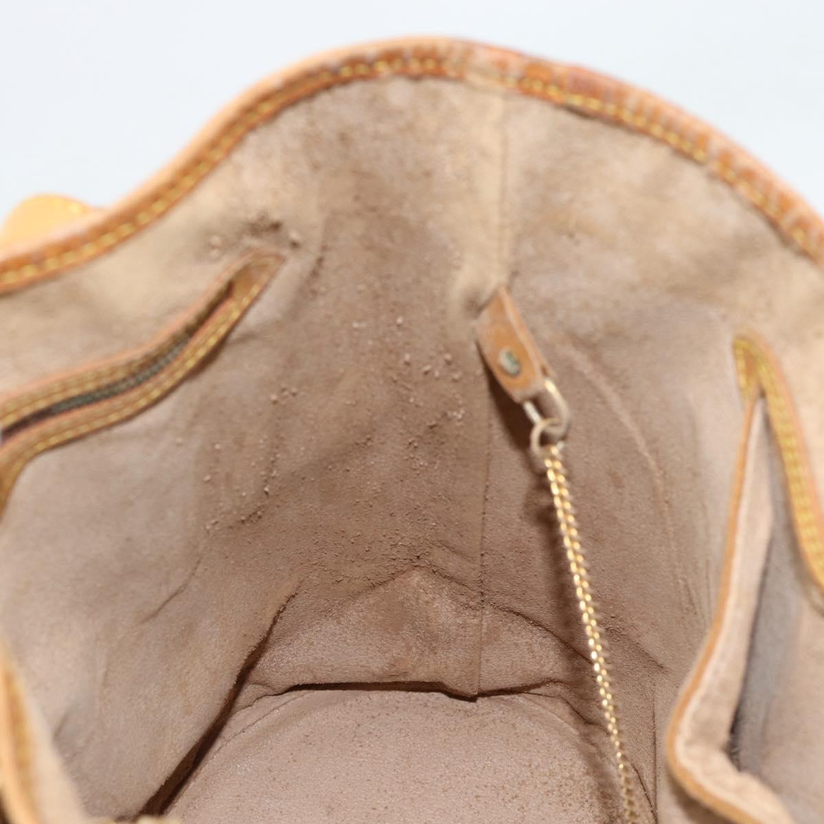 LOUIS VUITTON Monogram Bucket GM Shoulder Bag M42236 LV Auth 190639