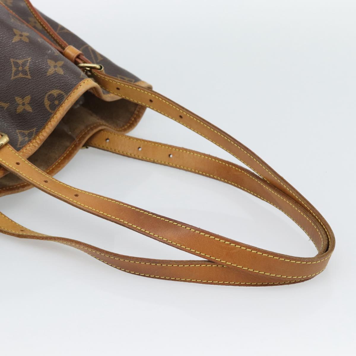 LOUIS VUITTON Monogram Bucket GM Shoulder Bag M42236 LV Auth 190639