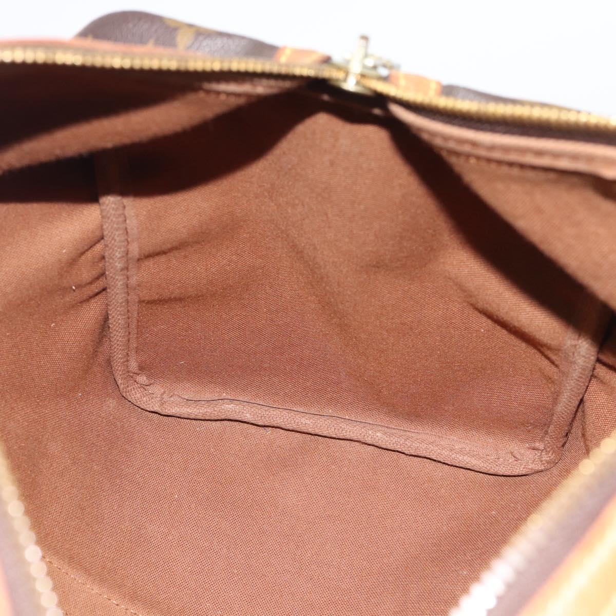 LOUIS VUITTON Monogram Sac Souple 35 Boston Bag M41626 LV Auth 190642