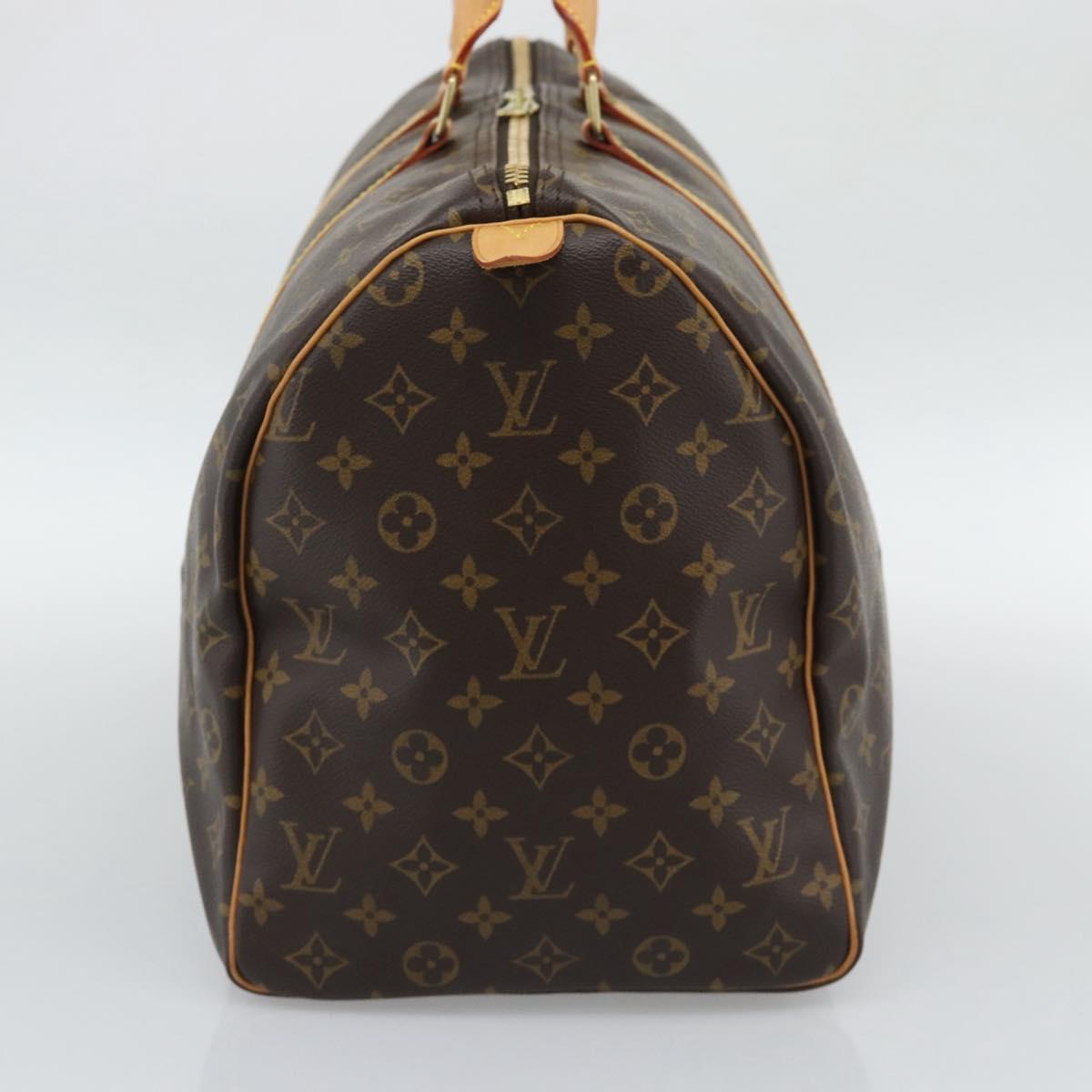 LOUIS VUITTON Monogram Keepall 50 Boston Bag M41426 LV Auth 190644