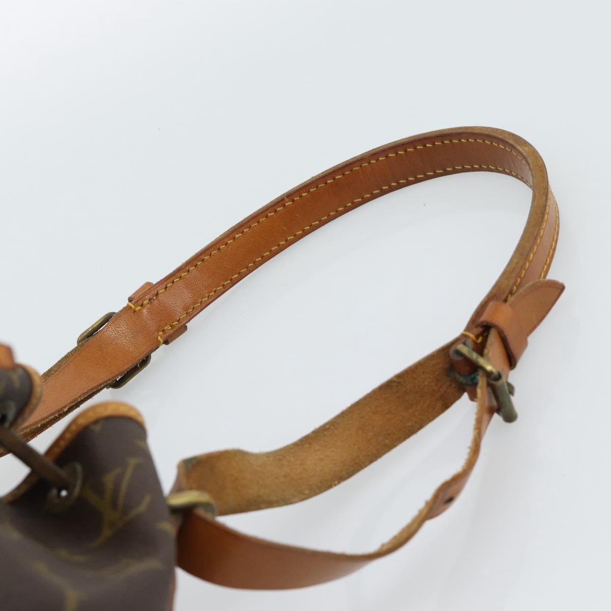 LOUIS VUITTON Monogram Petit Noe Shoulder Bag M42226 LV Auth 190645A