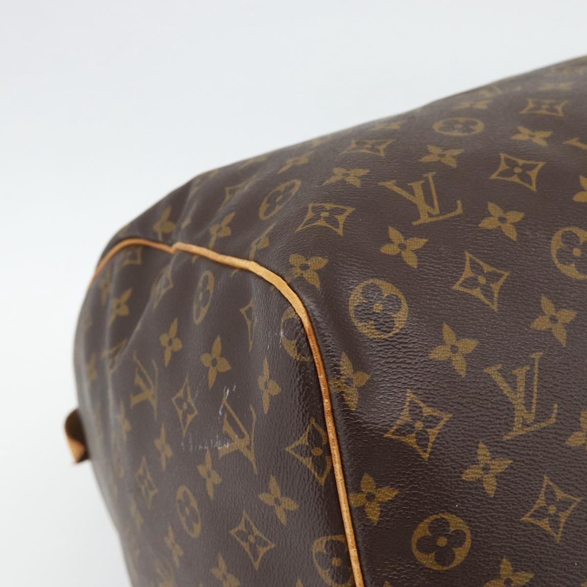 LOUIS VUITTON Monogram Keepall 60 Boston Bag M41422 LV Auth 190648