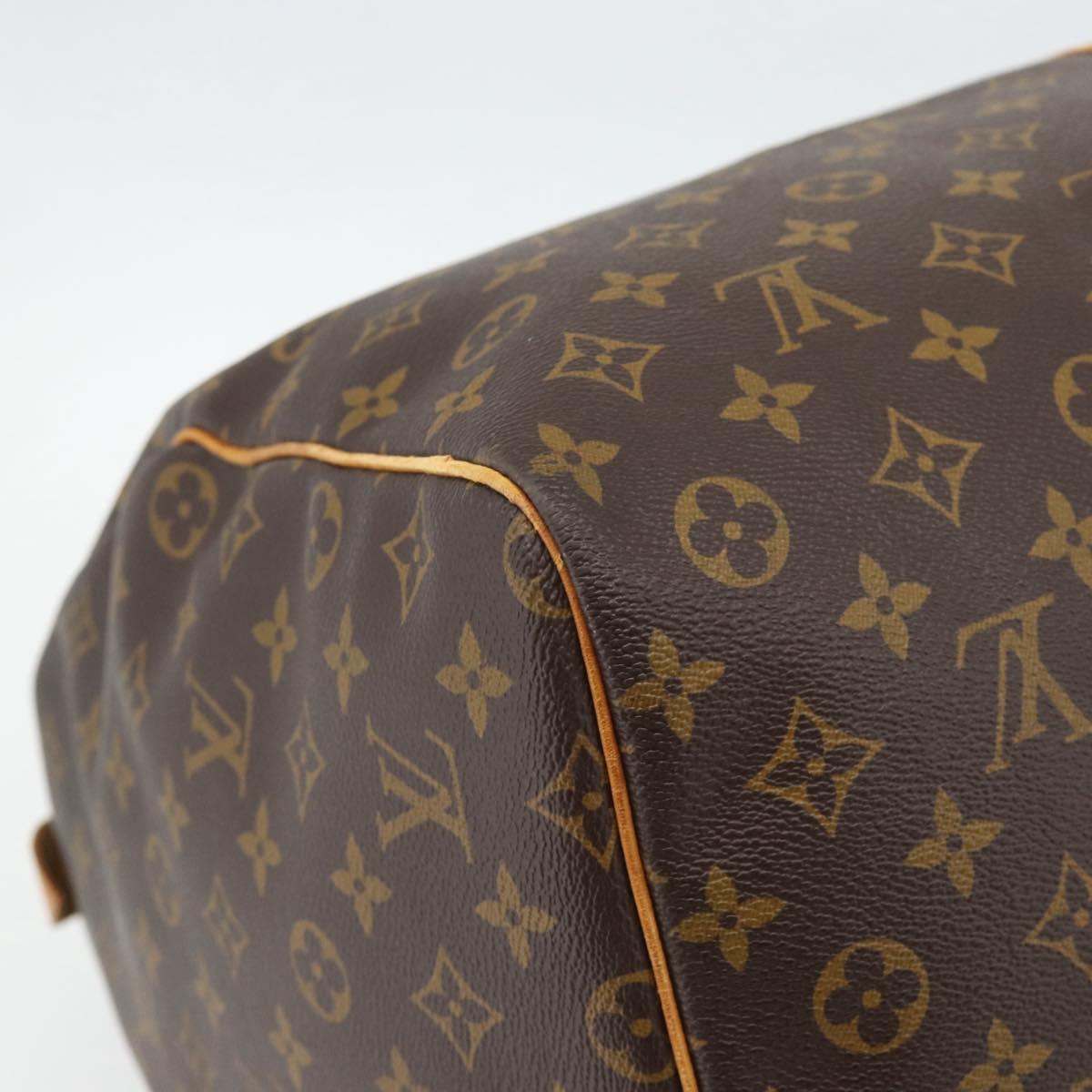 LOUIS VUITTON Monogram Keepall 60 Boston Bag M41422 LV Auth 190648