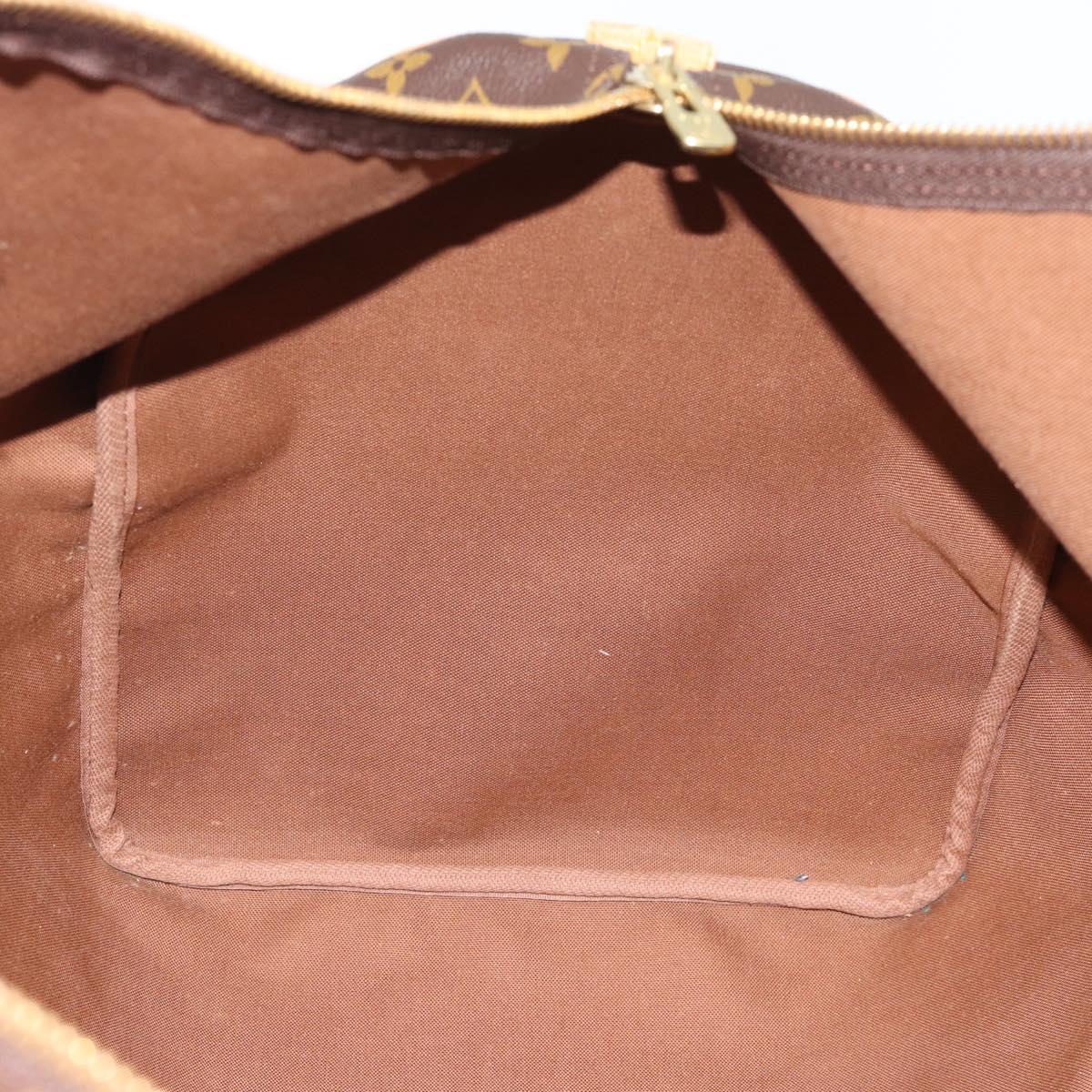 LOUIS VUITTON Monogram Keepall 60 Boston Bag M41422 LV Auth 190648
