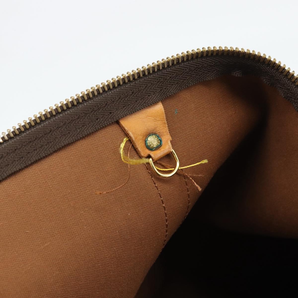 LOUIS VUITTON Monogram Keepall 60 Boston Bag M41422 LV Auth 190648