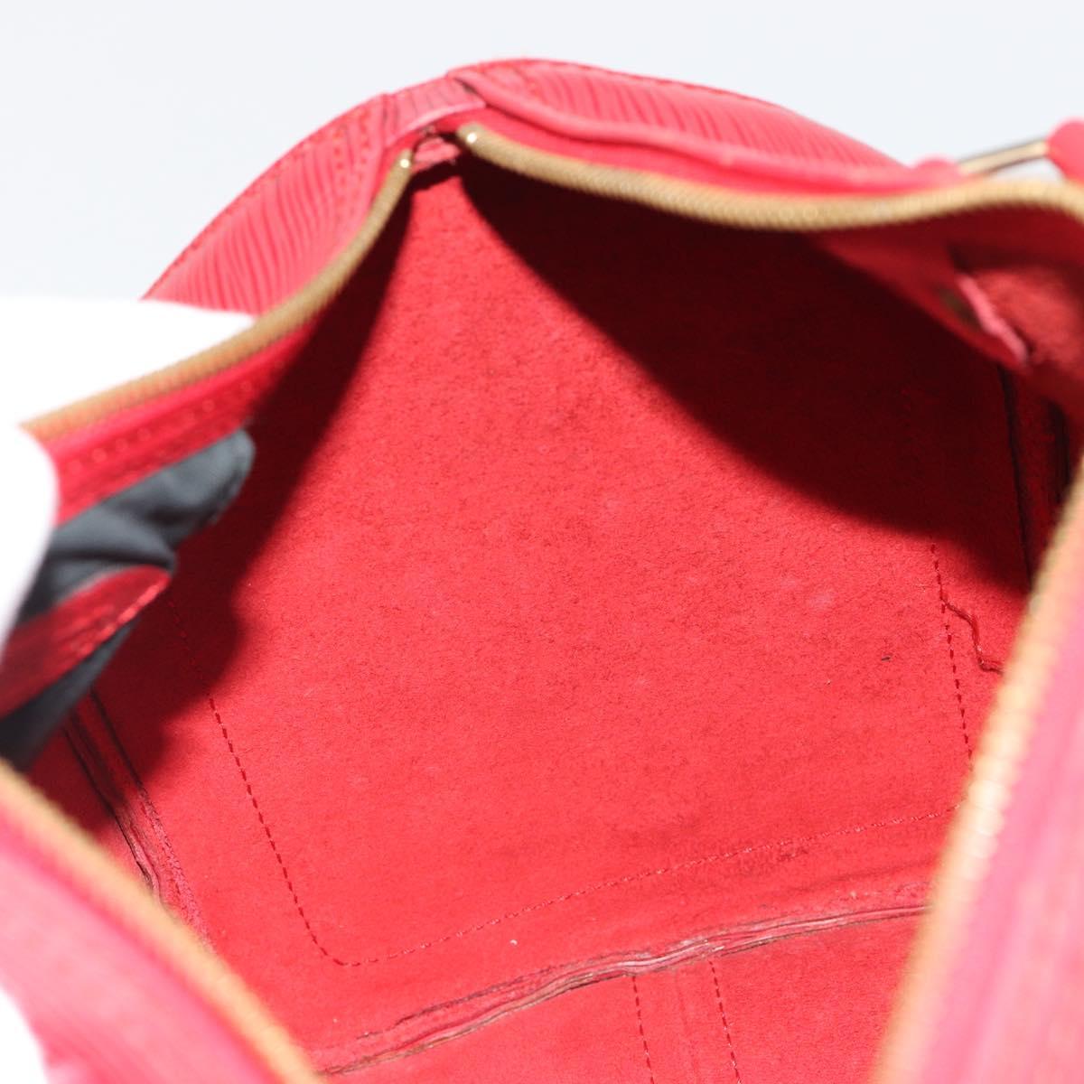 LOUIS VUITTON Epi Speedy 35 Hand Bag Castilian Red M42997 LV Auth 190649A