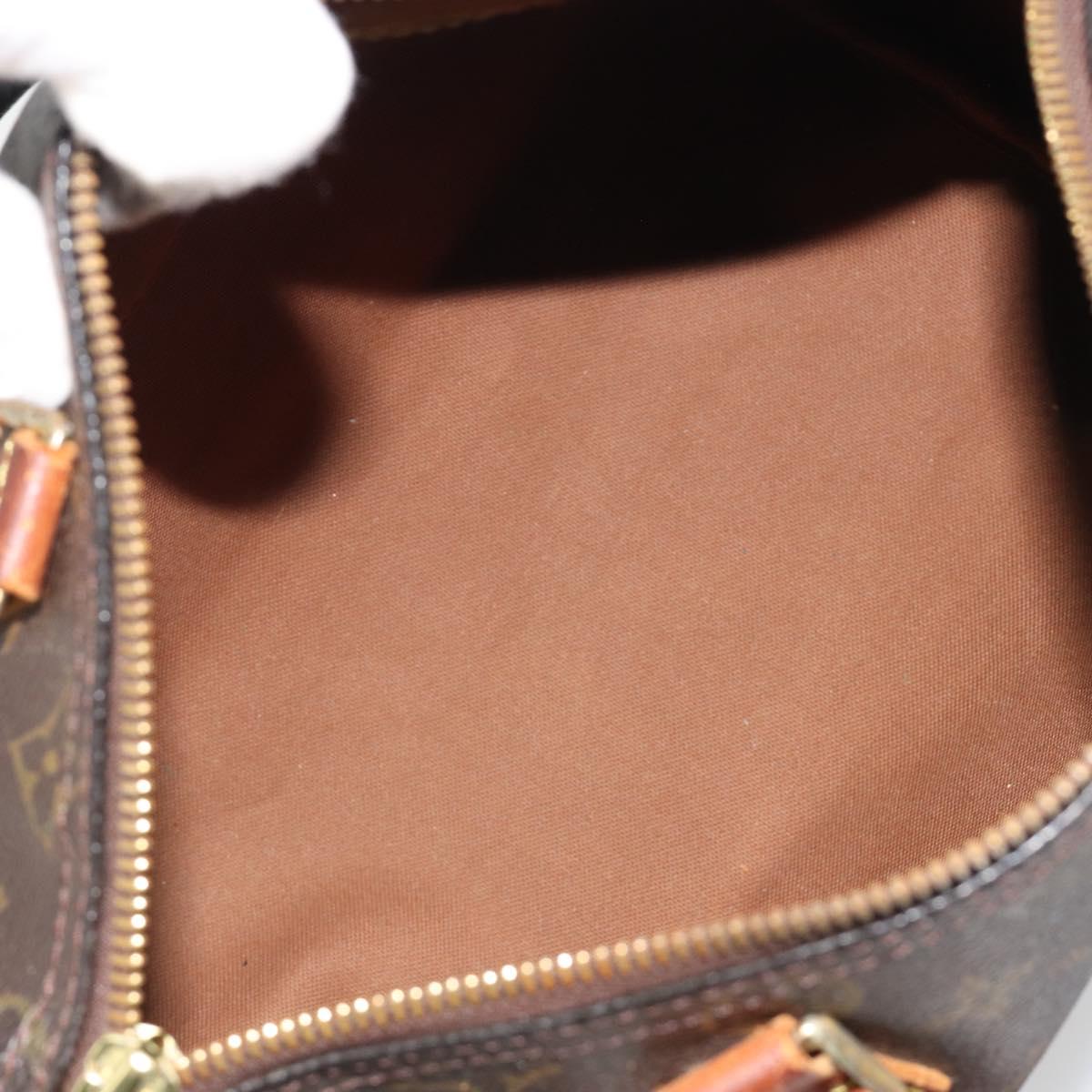 LOUIS VUITTON Monogram Speedy 25 Hand Bag M41528 LV Auth 190651