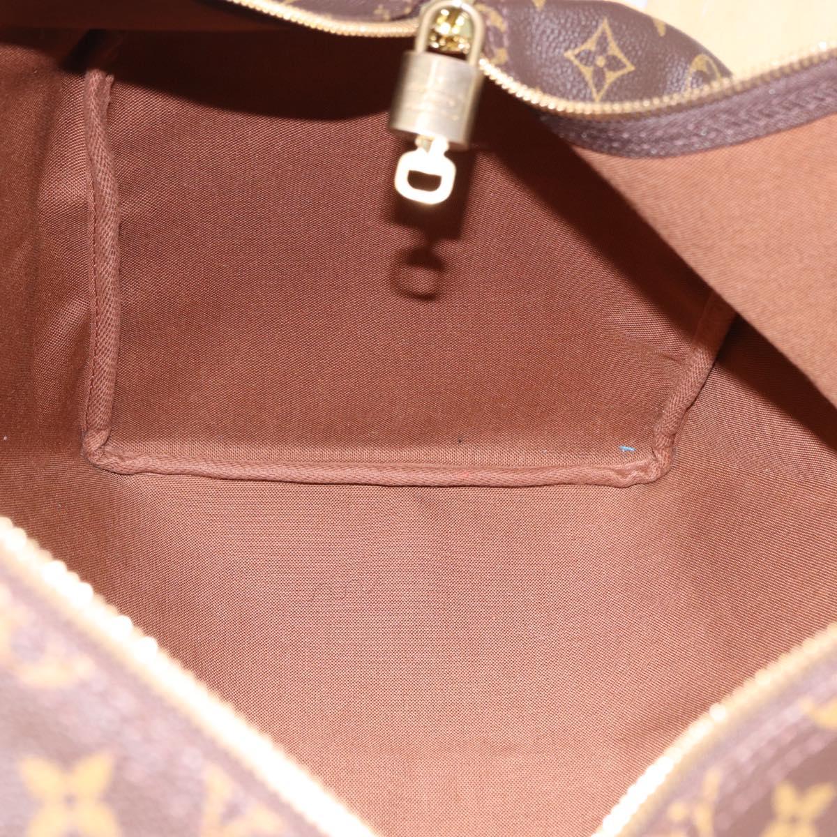 LOUIS VUITTON Monogram Keepall 50 Boston Bag M41426 LV Auth 190654A