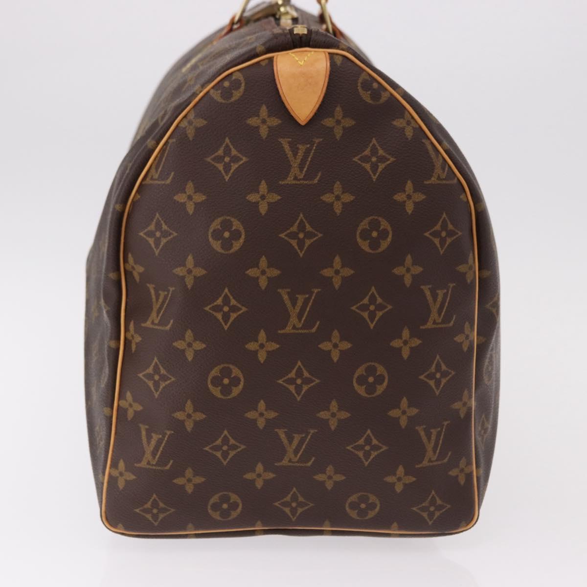 LOUIS VUITTON Monogram Keepall 50 Boston Bag M41426 LV Auth 190654A