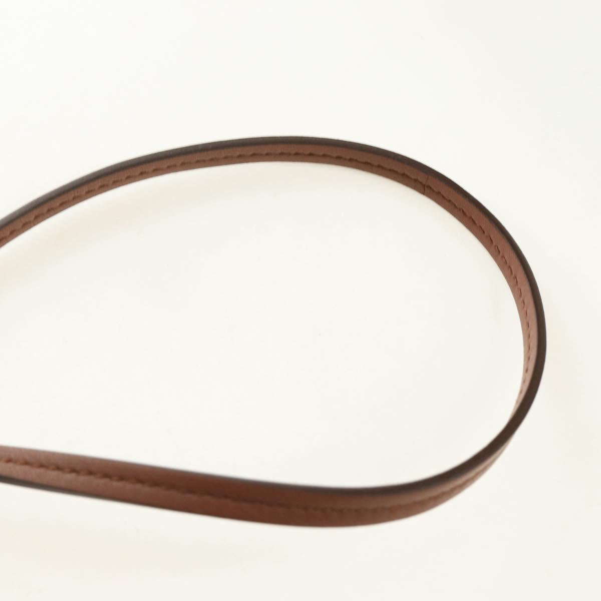 Miu Miu Hand Bag Straw 2way Brown Gold Auth 190660SAM