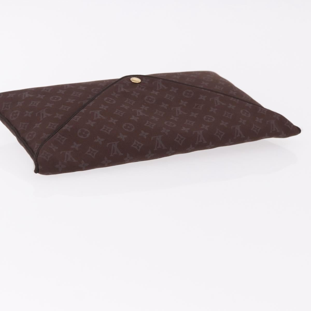 LOUIS VUITTON Monogram Mini Lin Voyage Travel Set Brown M99204 LV Auth 190667M