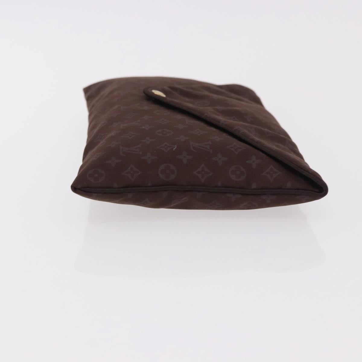 LOUIS VUITTON Monogram Mini Lin Voyage Travel Set Brown M99204 LV Auth 190669