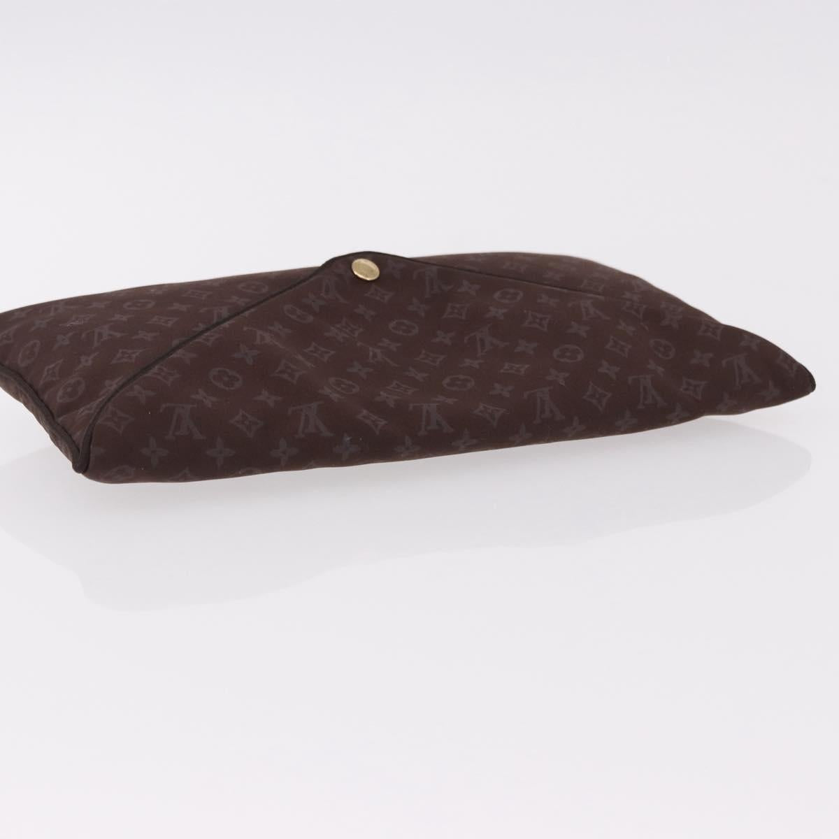LOUIS VUITTON Monogram Mini Lin Voyage Travel Set Brown M99204 LV Auth 190669