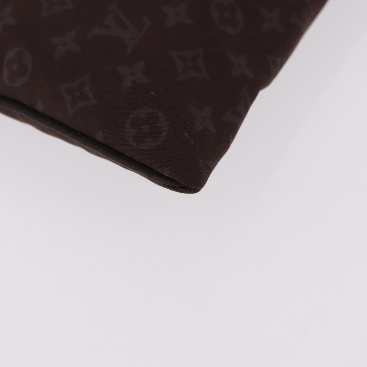 LOUIS VUITTON Monogram Mini Lin Voyage Travel Set Brown M99204 LV Auth 190669