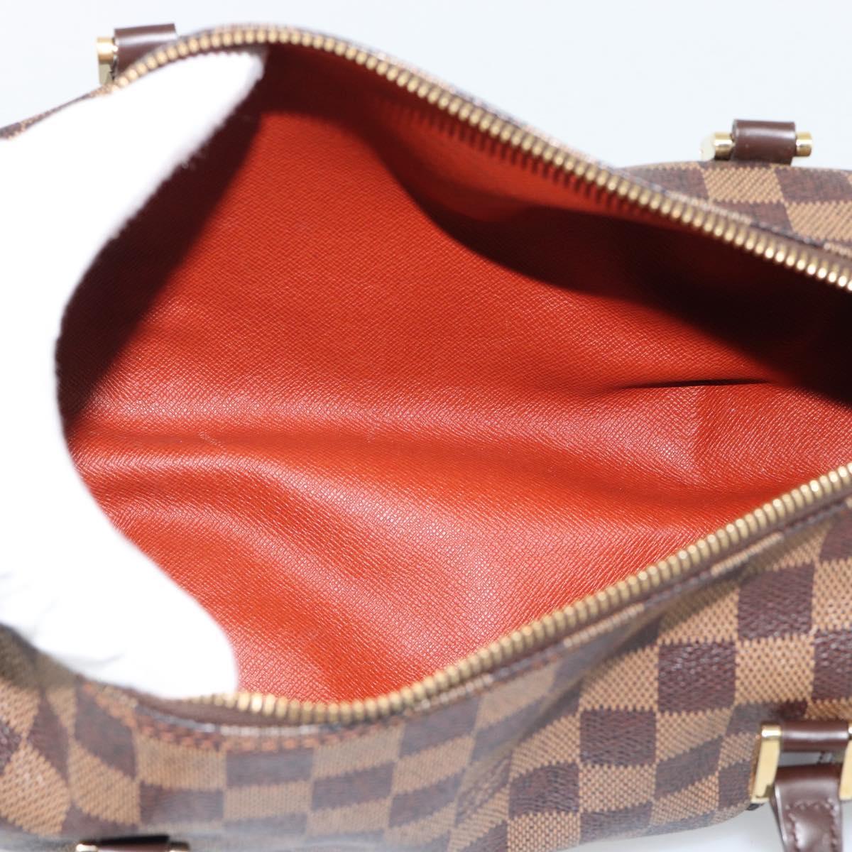 LOUIS VUITTON Damier Ebene Papillon 30 Hand Bag N51303 LV Auth 190670