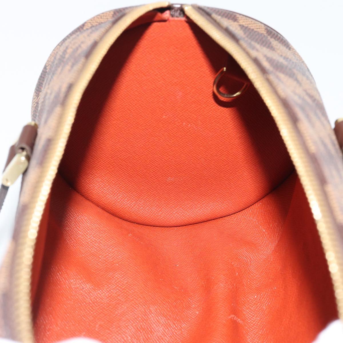 LOUIS VUITTON Damier Ebene Papillon 30 Hand Bag N51303 LV Auth 190670