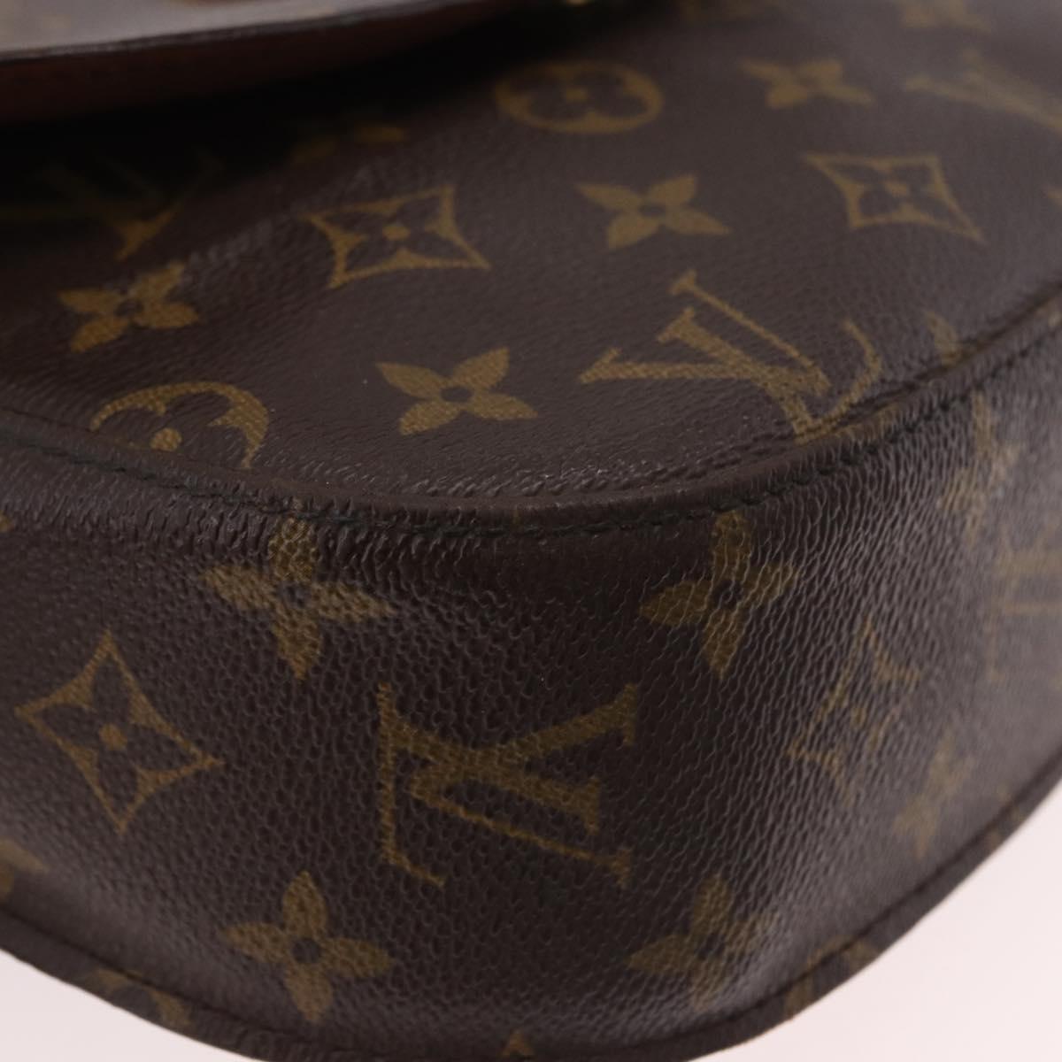 LOUIS VUITTON Monogram Saint Cloud GM Shoulder Bag M51242 LV Auth 190699