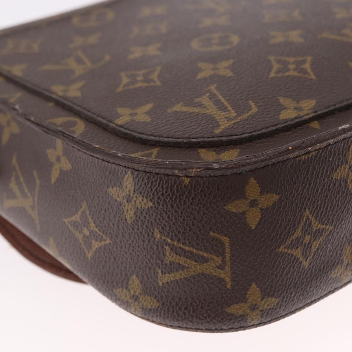 LOUIS VUITTON Monogram Saint Cloud GM Shoulder Bag M51242 LV Auth 190699