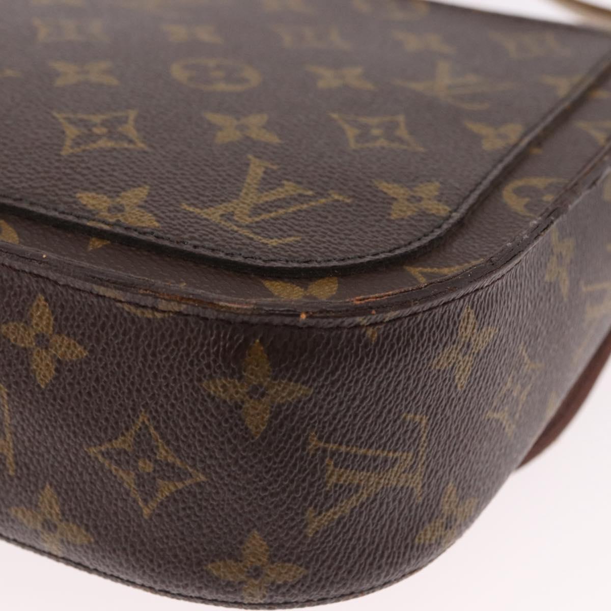LOUIS VUITTON Monogram Saint Cloud GM Shoulder Bag M51242 LV Auth 190699