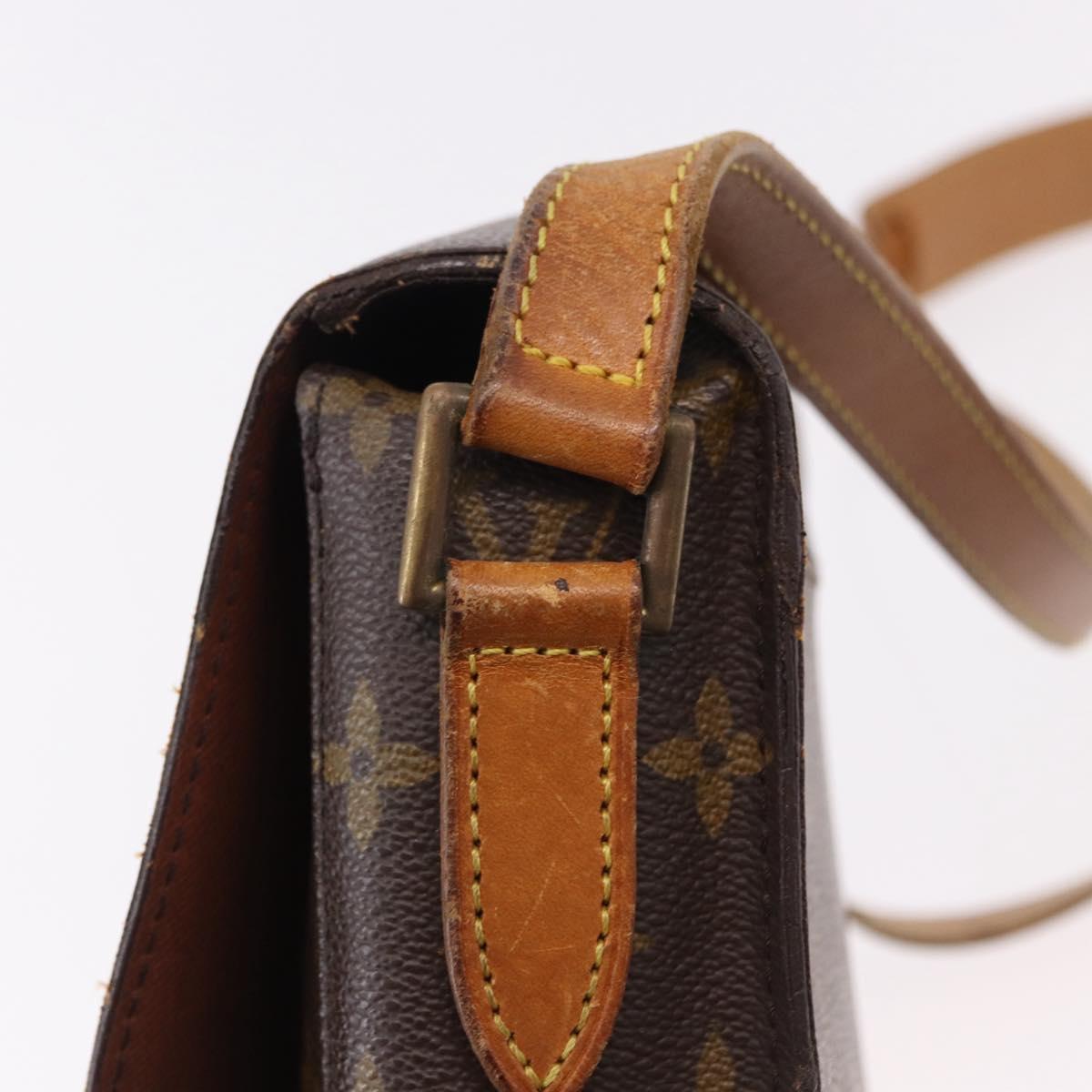 LOUIS VUITTON Monogram Saint Cloud GM Shoulder Bag M51242 LV Auth 190699