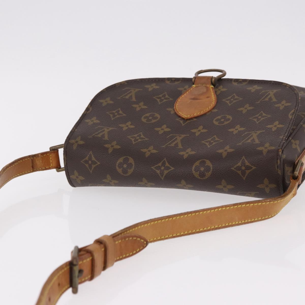 LOUIS VUITTON Monogram Saint Cloud GM Shoulder Bag M51242 LV Auth 190699