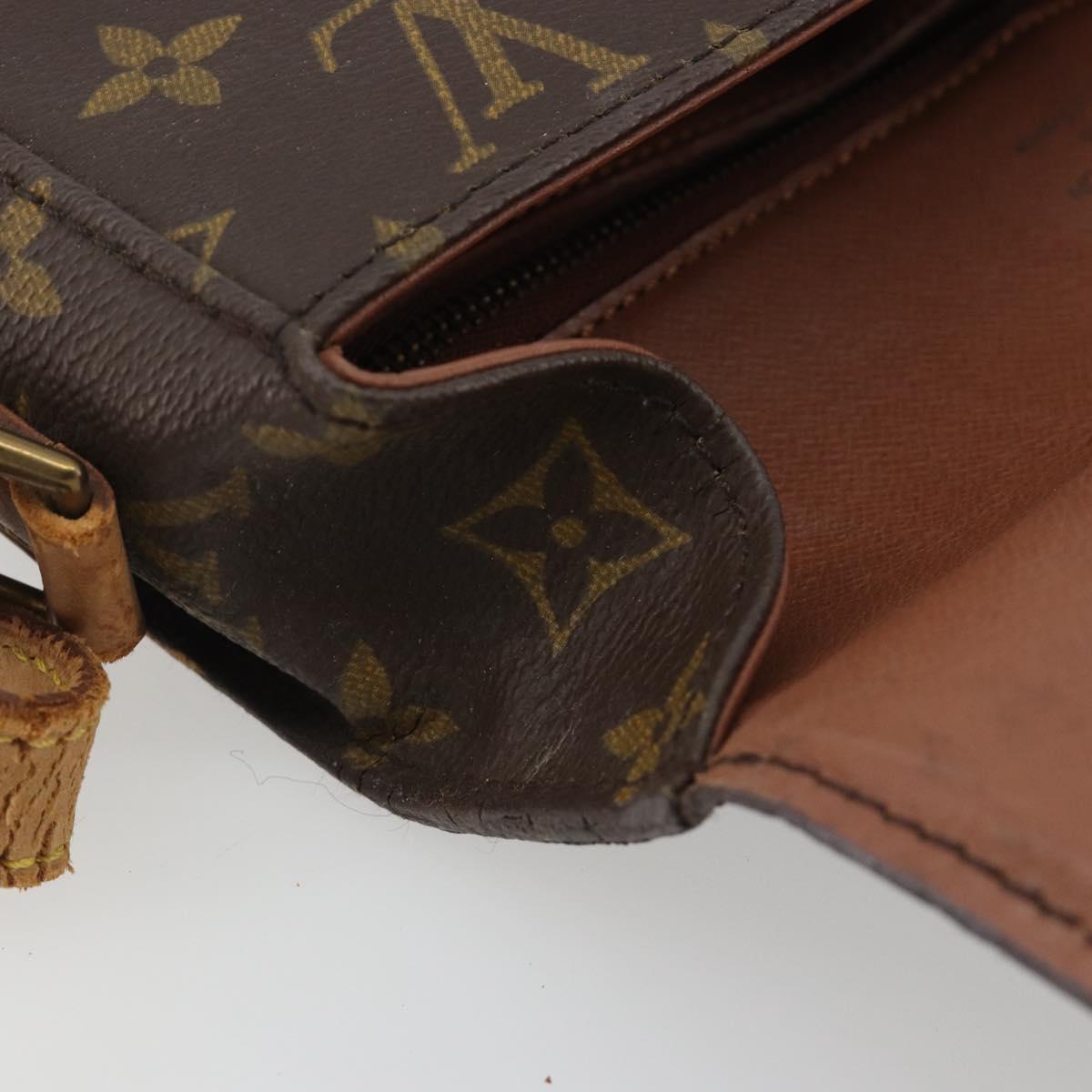 LOUIS VUITTON Monogram Saint Cloud GM Shoulder Bag M51242 LV Auth 190700
