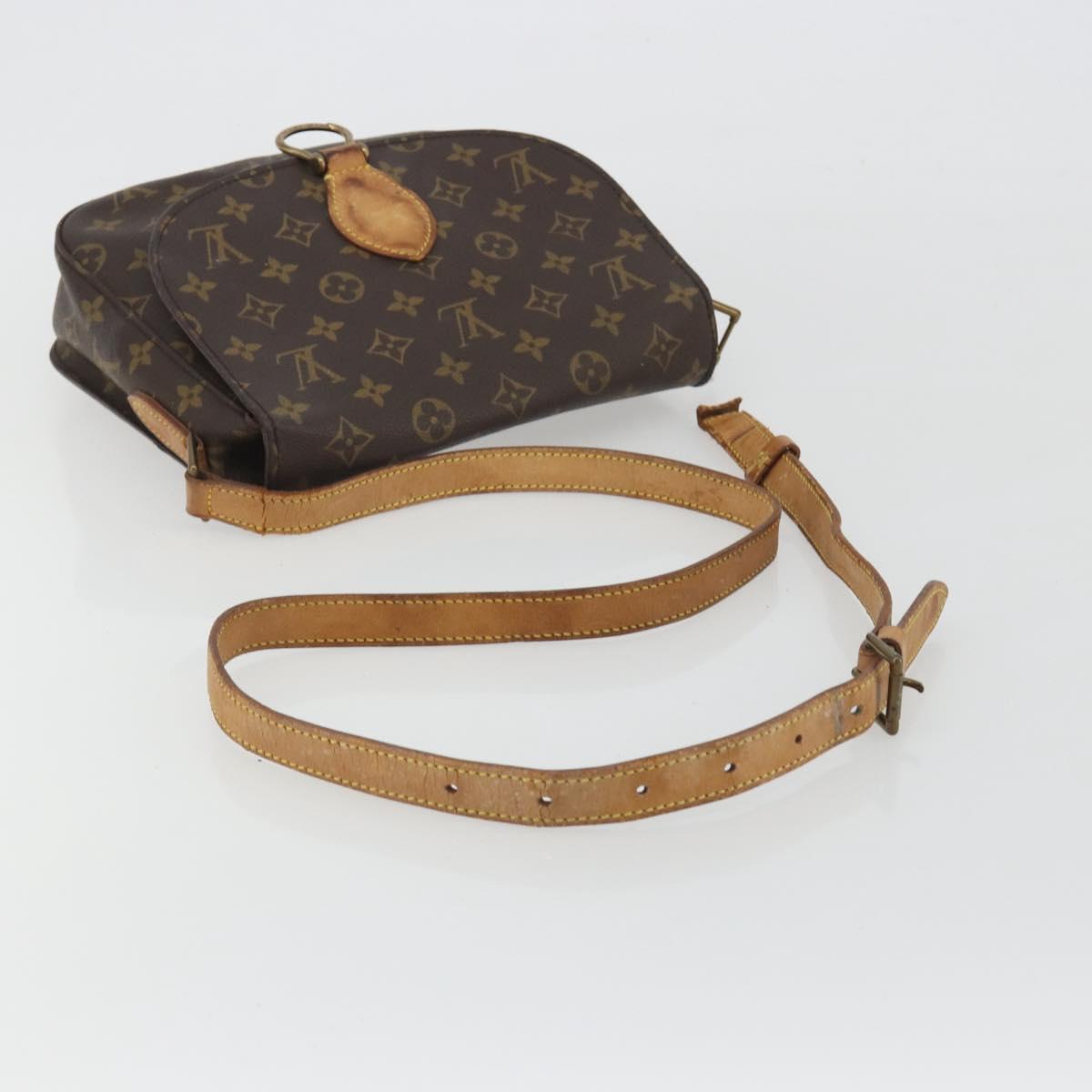 LOUIS VUITTON Monogram Saint Cloud GM Shoulder Bag M51242 LV Auth 190700