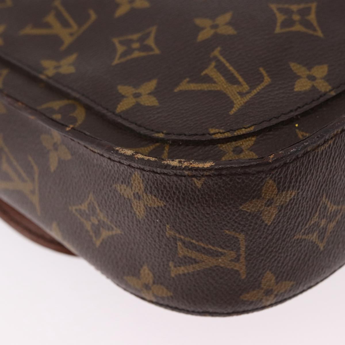 LOUIS VUITTON Monogram Saint Cloud GM Shoulder Bag M51242 LV Auth 190701