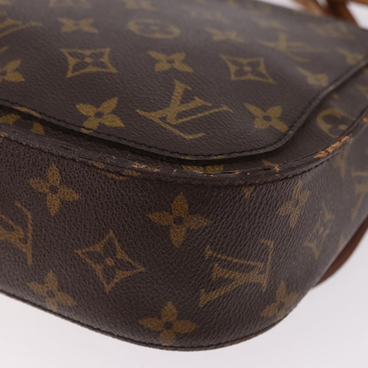 LOUIS VUITTON Monogram Saint Cloud GM Shoulder Bag M51242 LV Auth 190701